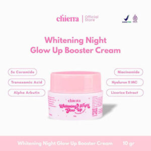 CHIERRA WHITENING NIGHT GLOW UP CREAM 10G