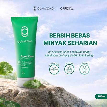 GLAMAZING ACNE CARE SKINBUBBLE 100ML