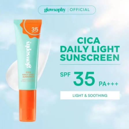 GLOWSOPHY CICA DAILY LIGHT SUNSCREEN 30ML