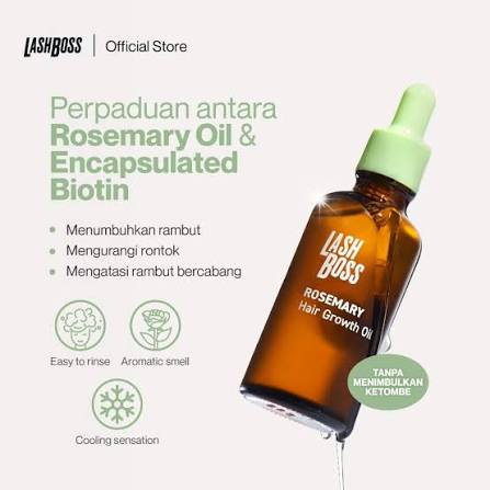 LASH BOSS ROSEMARY HAIR GROWTH OIL 50ML