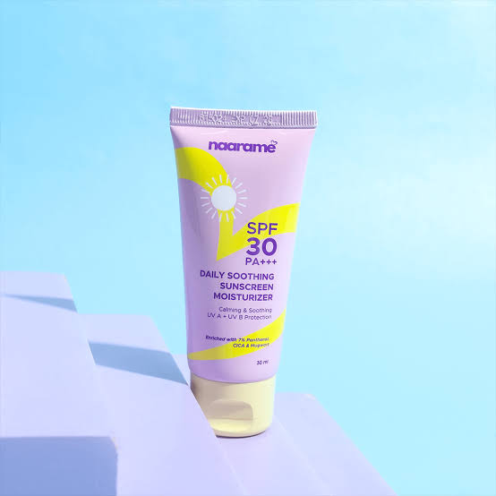 NAARAME DAILY SOOTHING SUNSCREEN MOISTURIZER 30ML
